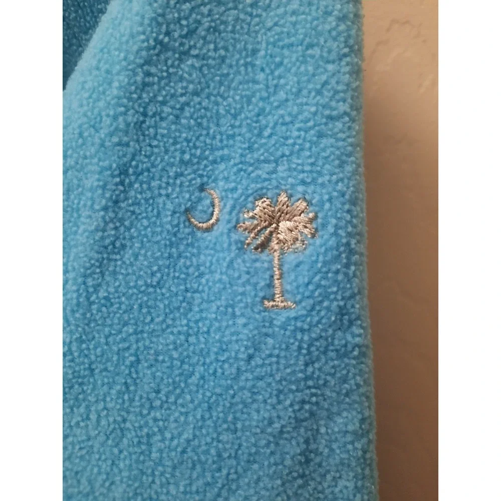 Columbia Fleece Zipper Jacket Girls Size XL South Carolina Logo On Sleeve - Picture 5 of 9